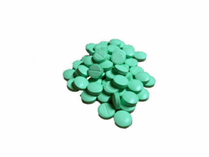 Bromazolam Pellets in a secure laboratory container, intended for professional research use at Psychedelic Schrooms.