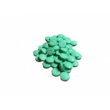 Bromazolam Pellets in a secure laboratory container, intended for professional research use at Psychedelic Schrooms.