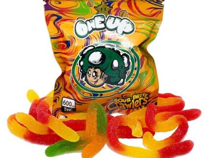 One Up Gummies Sour Brite Crawlers