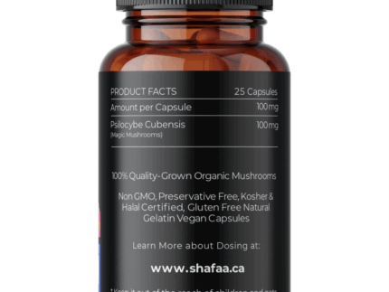Shafaa Evolve Magic Mushroom Microdosing Prime Capsules